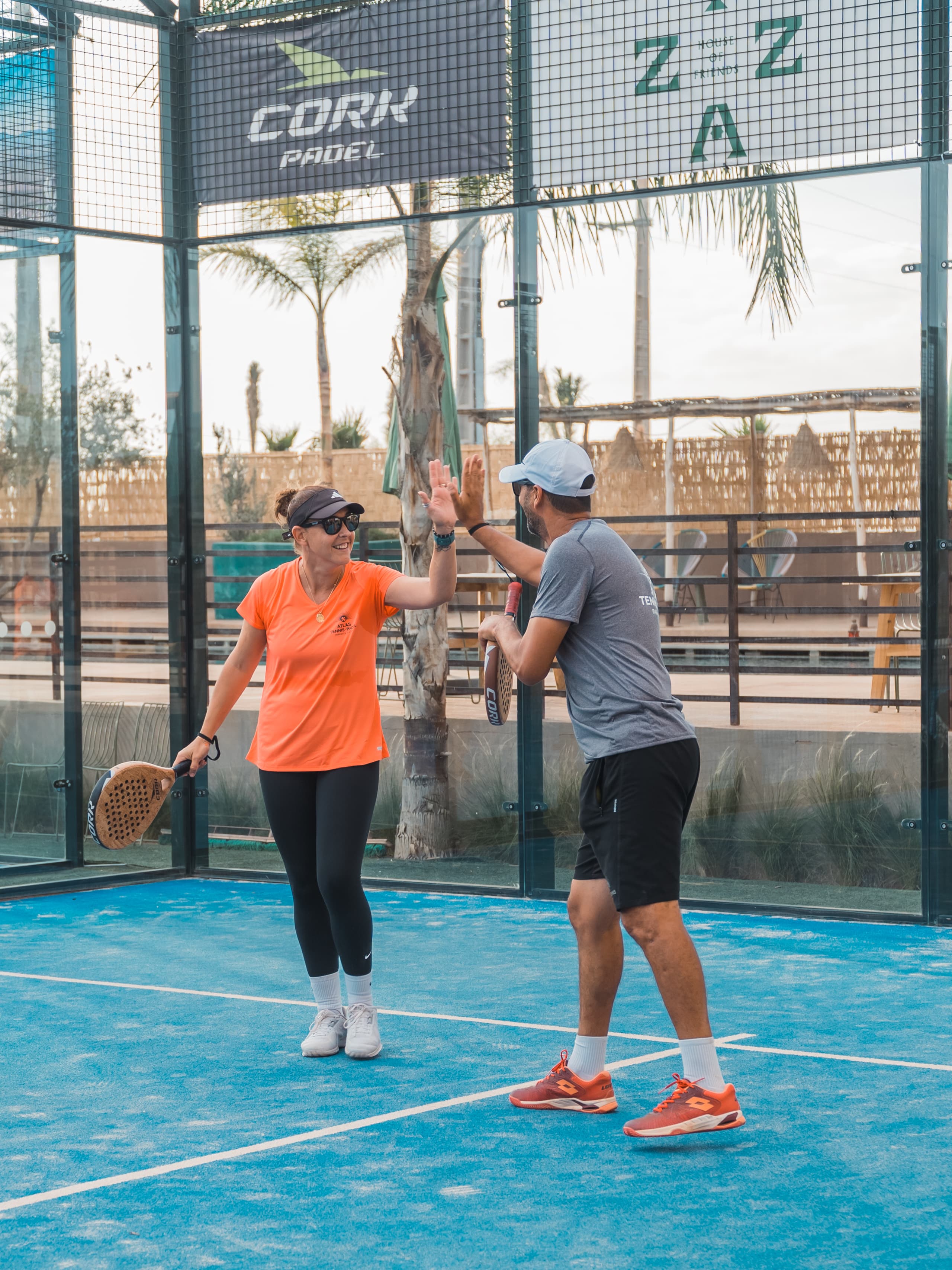 Valeurs d'Atlas Tennis Padel Marrakech - engagement, excellence et passion